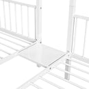 Triple Bunk Bed With Drawers And Guardrails