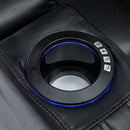 Power Recliner Theater Chair With Cooling Cup Holder, Bluetooth Speaker, LED Lights, USB Ports