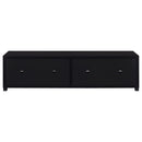 Jupiter - 3 Piece Entertainment Center TV Stand - Black