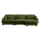 Super Comfort Oversized Modular Sectional Sofa With Movable Ottoman