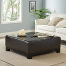 Darlington - Ottoman Coffee Table - Espresso Brown