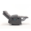 Cozy Electric Power Lift Recliner Chair Sofa For Elderly With Vibration Massage And Lumbar Heat