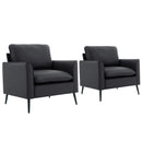 Nordic Retro Light Luxury Upholstered Sofa Chair