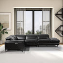 Zander - Reclining Sectional Sofa - Black