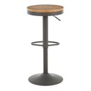 Dakota - Industrial Adjustable Barstool (Set of 2)
