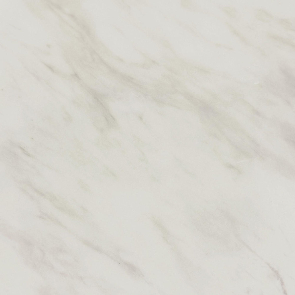 Sylvie Round Table With White Faux Marble Top And Base in Dark Brown by Elements International, view 7