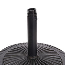 Resin Umbrella Base - Black Rock