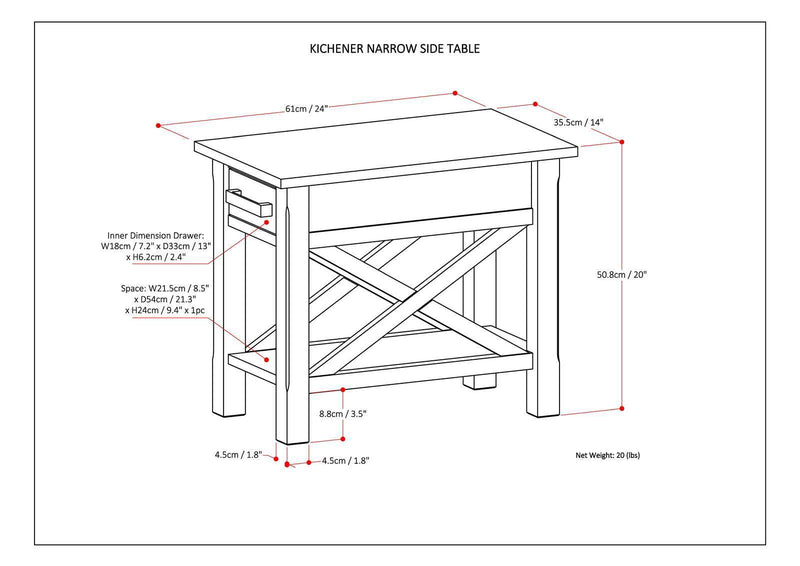 Kitchener - Handcrafted Table