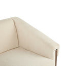 Sierra - Vintage Modern Accent Chair With Deep Cushions And Wide Armrests