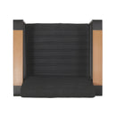 Giovanna - Club Chair Set With Aluminum Frame