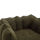 Soft Chenille Bean Bag Chair With High Resilient Foam