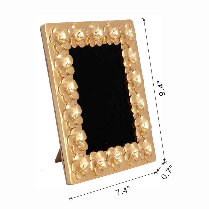 Vintage Photo Frame With Flower Design