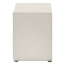 Nightstand, Storage Drawer Versatile Use, Upholstered, Transitional