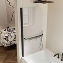 Bathtub Shower Door With 6mm Tempered Glass