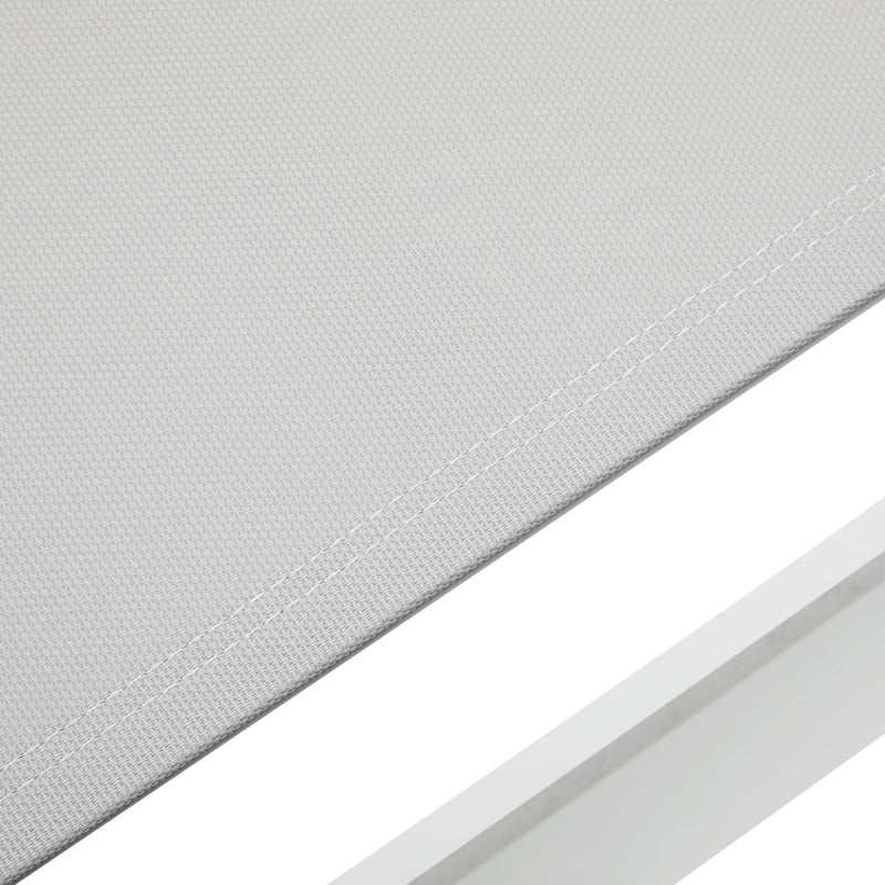 Chaise Lounge With 5 Reclining Positions, Outdoor Patio Lounge Chairs