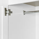 4 Door Wardrobe Armoire With 2 Drawers