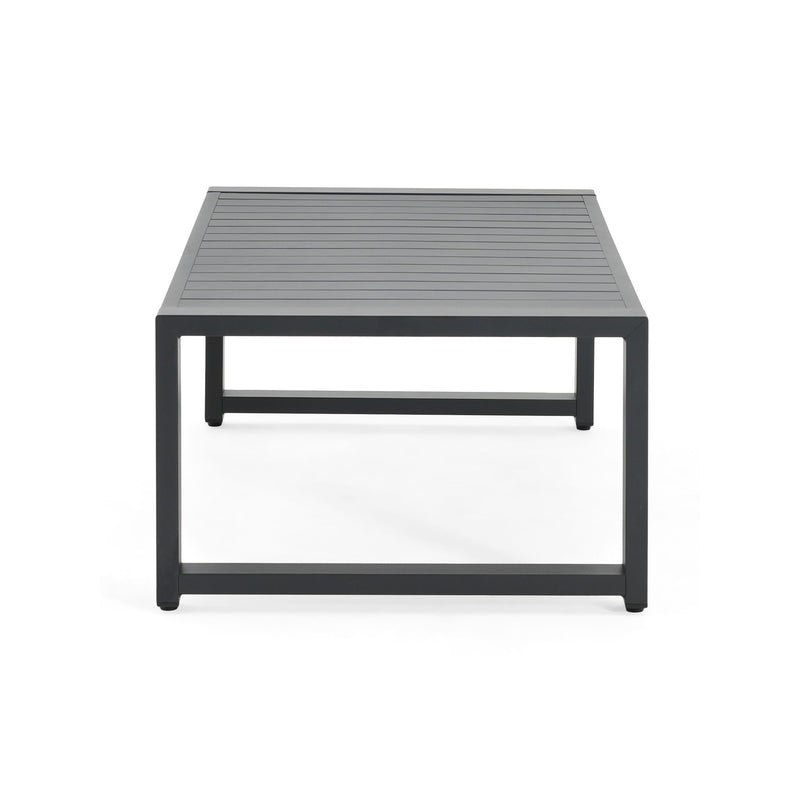 Navan - 4 Pieces Chat Set - Black / Beige