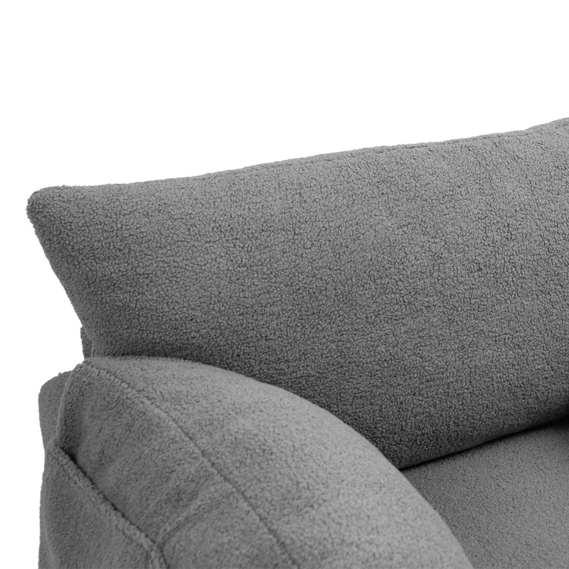 Oversized Swivel Armchair Modern Chair & Single Sofa Lounge, Comfortable Seating For Living Room