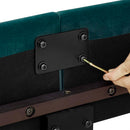 Tufted Upholstered Platform Bed