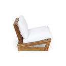Outdoor Loveseat With Cushions - Teak