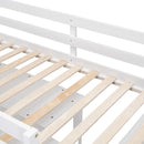 Loft Bed With Retractable Writing Desk And 4 Drawers, With Lateral Portable Desk And Shelves