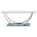 Danville - Rectangular U-Shaped Glass Top Table