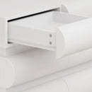 Minimalist Handle Less 8 Drawer Dresser With Wide Storage