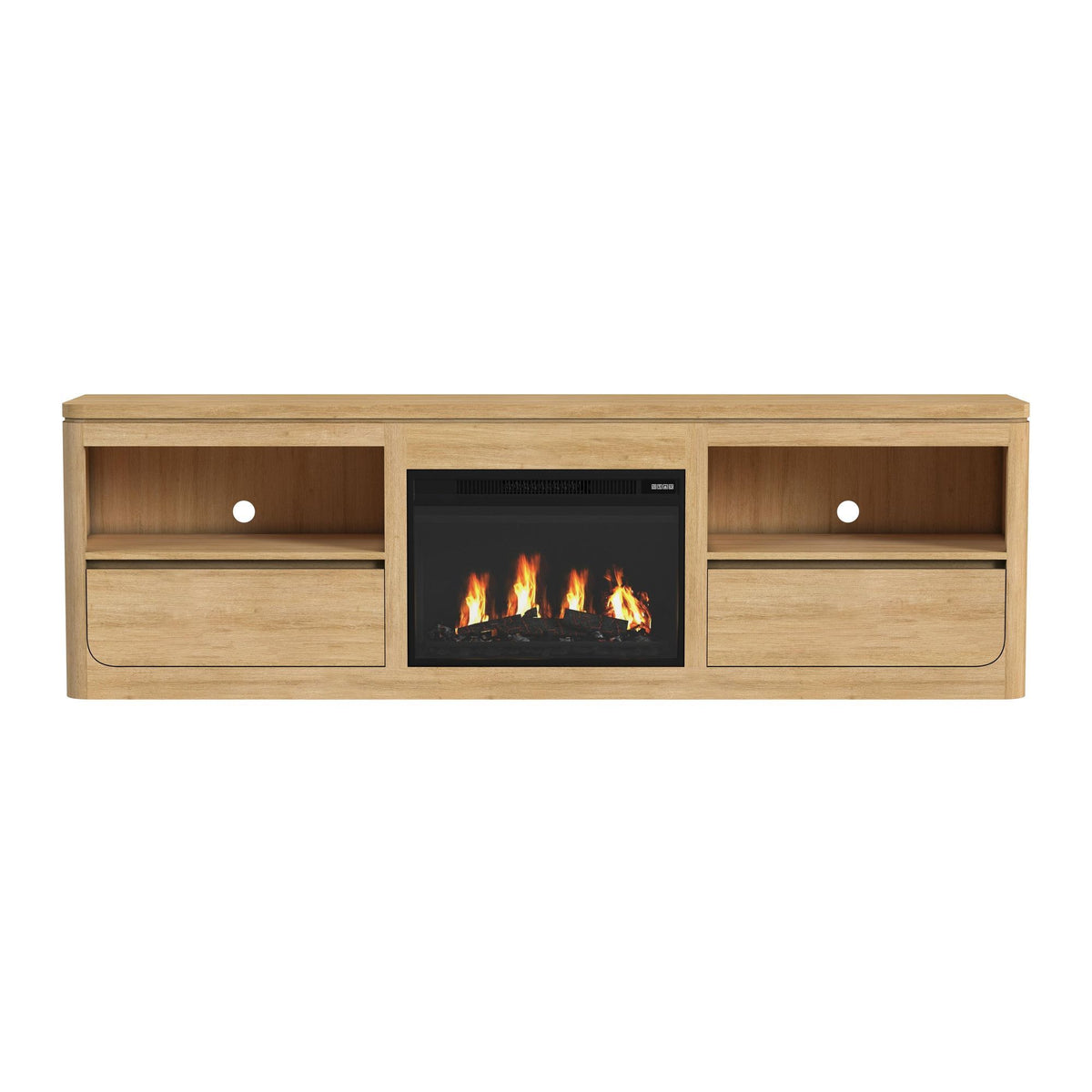 Rosalie TV Console in Black by Elements International, view 35