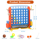 4 To Score Giant Game Set With Mesh Bag & Jumbo Connect 4