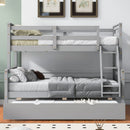 Bunk Bed With Ladder And Safety Guardrail
