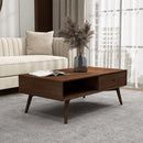 Caroline - Coffee Table - Walnut Brown