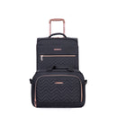 4 Piece Set, Softshell Suitcase Spinner Wheels Terylene Luggage Sets