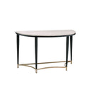 Ayser - Sofa Table - White Washed & Black