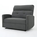 Alma - Contemporary Upholstered Loveseat Recliner