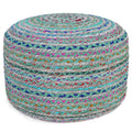 Margo - Handcrafted Round Pouf