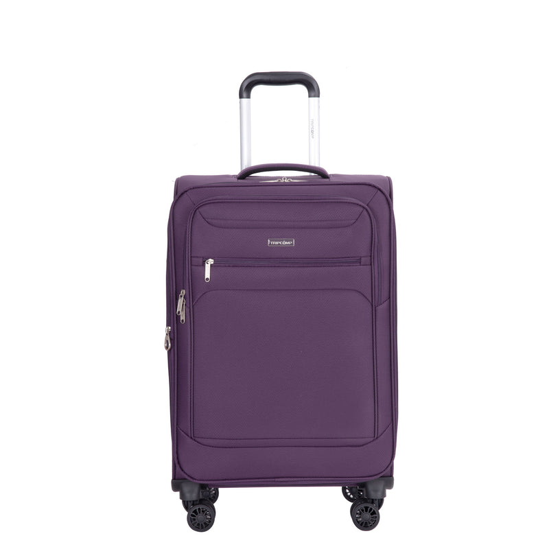 3 Piece Luggage Sets, Softshell Suitcase Spinner Wheels