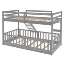 Functional Bunk Bed & Convertible Ladder And Slide