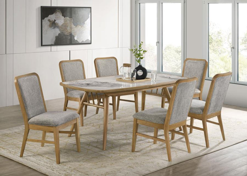 Croyden - 73" Rectangular Dining Table - Weathered Natural