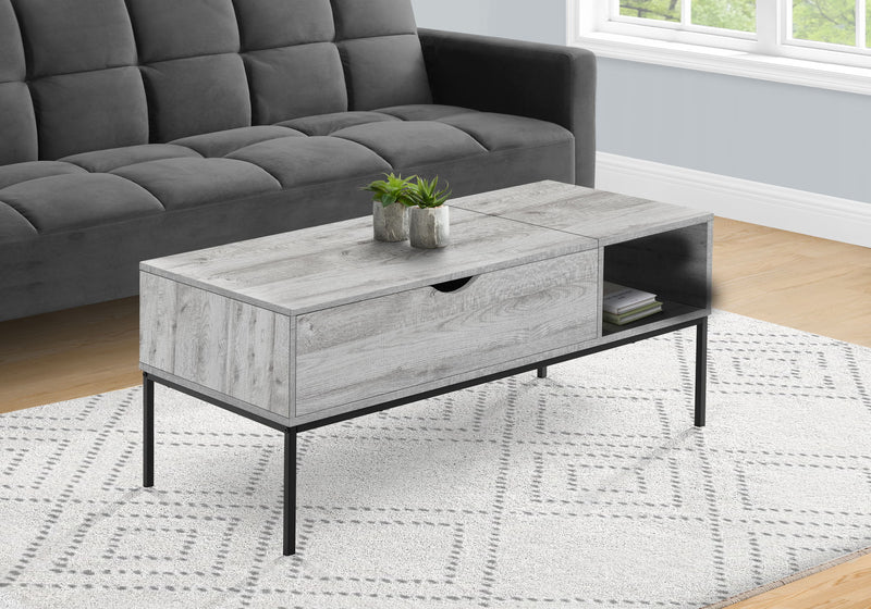 Table, Rectangular, Cocktail, Functional Lift-Top, Contemporary & Modern