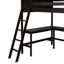 Loft Bed With Shelves With Desk