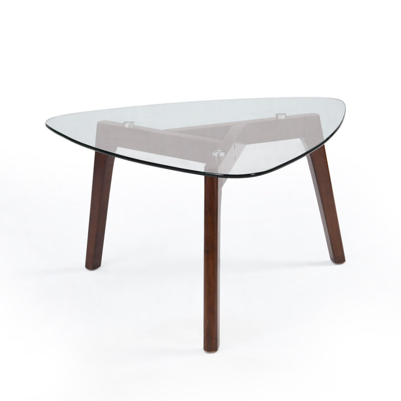 Modern Coffee Table With Wood Construction And Compact Design