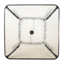 Outdoor Patio Dining Set For 4 People, Metal Patio Furniture Table And Chair Set With Umbrella - Black