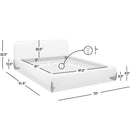 Alpine - Puffy Modern Platform Bed