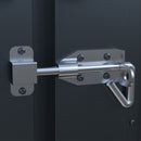 Outdoor Storage Shed, Garden Shed Backyard Utility Tool House Building With 2 Doors And 4 Vents For Car, Truck, Bike, Garbage Can, Tool, Lawnmower