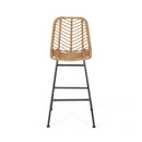 Sawtelle - Outdoor Wicker Barstools (Set of 2)