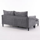 Convertible Combination Sofa With Footstools With Storage