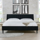 Aspen - Vertical Tufted Modern Headboard Platform Bed Set