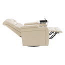 270 Degree Swivel Power Recliner With Tray Table, Phone Holder, Cup Holder, USB Port
