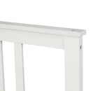 Platform Bed With Paneled Headboard And Footboard