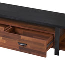 Elling - TV Stand - Walnut / Black